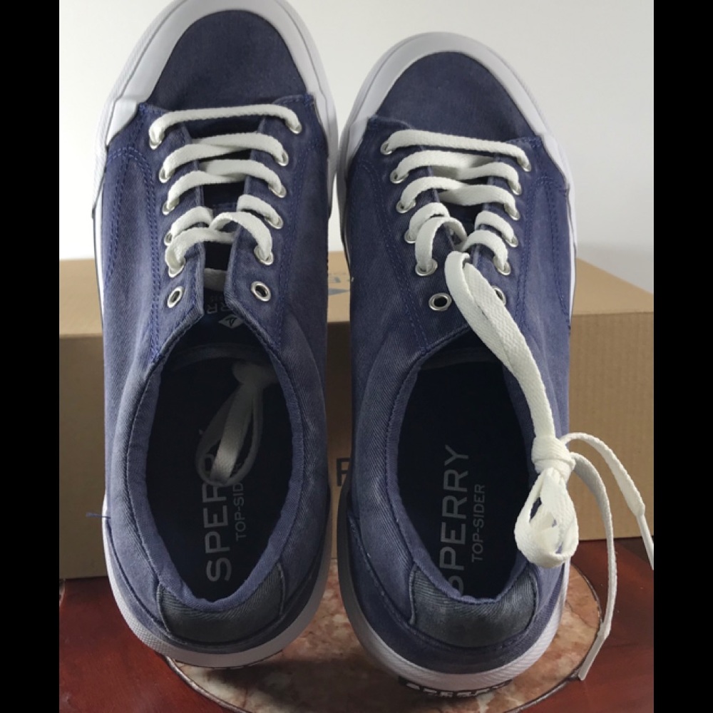 Sperry Stripper II Retro Navy Sneakers